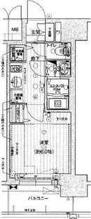 プレサンス錦プレミアム【6階】の間取り
