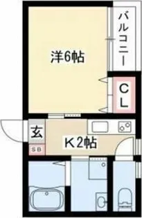 シンフォニア八田【302号室】の間取り
