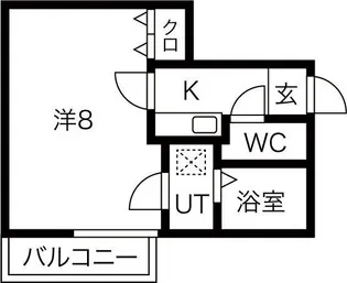 リブレア白金A棟【101号室】の間取り
