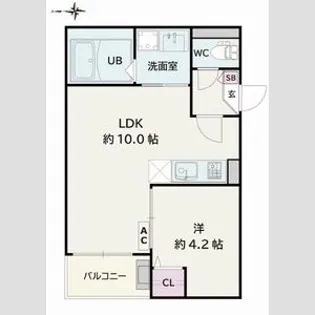 Jack shohoⅦ【3階】の間取り