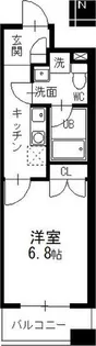 セントレイクセレブ代官町【6階】の間取り