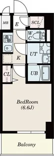 S-RESIDENCE上前津South【14階】の間取り