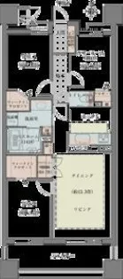 リエトコート丸の内【6階】の間取り