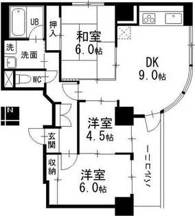 ANSWER21【301号室】の間取り