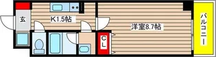 ヴァンキッシュ【9階】の間取り