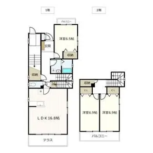 Greenwich Houseの間取り