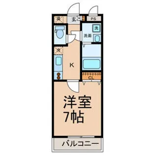 ピース・フロー正徳【3階】の間取り