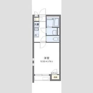 クレイノサンヴィレッジⅡ【2階】の間取り