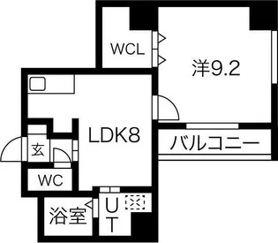 アレーヌコート金山【5階】の間取り