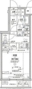 ディアレイシャス大須赤門通本町【2階】の間取り