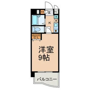 リバーサイドタカセ【3階】の間取り