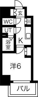 エステート金山【9階】の間取り