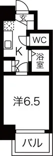 グレイス名駅北【7階】の間取り