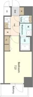 S-RESIDENCE名古屋菊井aline【10階】の間取り