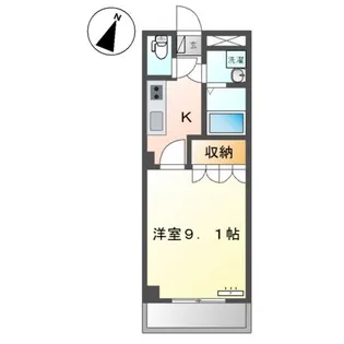 クレストール【2階】の間取り