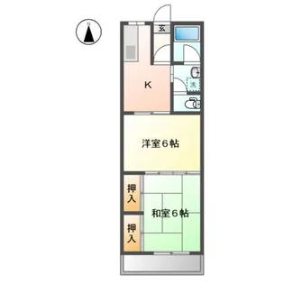 グリーンメゾン【2階】の間取り