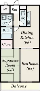 CH当知【6階】の間取り