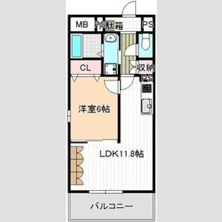 ヴァンオンズ【0301号室】の間取り