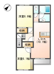 ボスコアバンティ【2階】の間取り