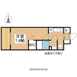 エスリード金山エクセア【802号室】の間取り