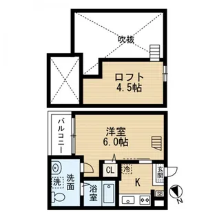 BeaverCreek【2階】の間取り