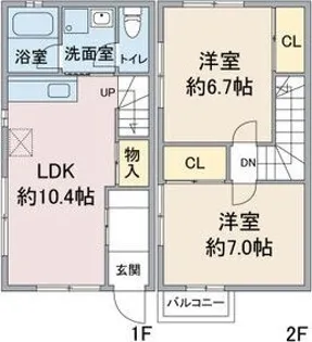 シンフォニアの間取り
