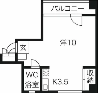 金城ビル【3階】の間取り