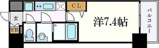 プレサンスジェネ新栄町駅前 葵【(14階部分)号室】の間取り