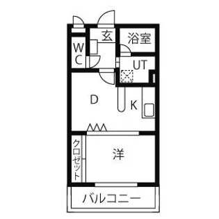 アルカディアⅦ(7)【206号室】の間取り