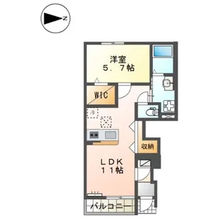 シャリテ (charite)【1階】の間取り