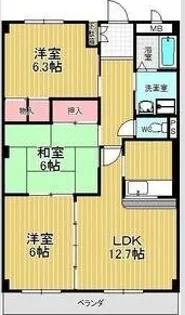 U・AVANCER【2階】の間取り