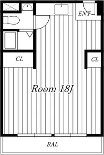 近藤コーポラス【4階】の間取り