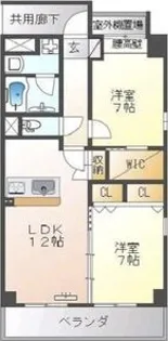 ルミナスパレス刈谷【3階】の間取り