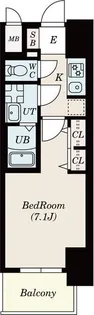 S-RESIDENCE星ヶ丘【11階】の間取り