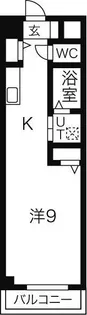 Lumiere Duo SA館【2階】の間取り
