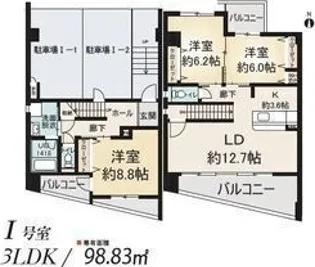 OSM植田・弐番館の間取り
