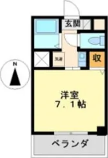 プロスパー笹島【502号室】の間取り