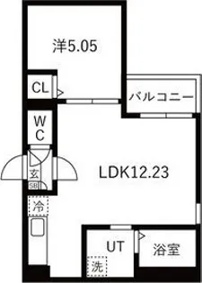 Jack yurakuⅡ【1階】の間取り