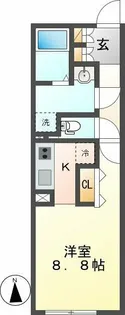 ルミナスパレス千代田【5階】の間取り