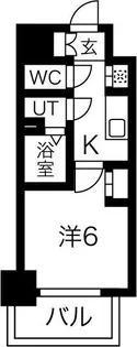エステート金山【10階】の間取り