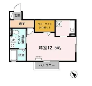 リビングタウン東郷 C【2階】の間取り