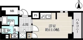 04_ENSHOW QUATTRO【5階】の間取り