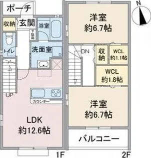 シャトーの間取り