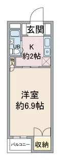 シャトー星ヶ丘【3階】の間取り