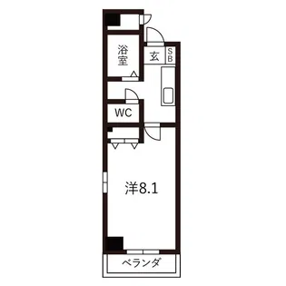 メゾン・ド・ビジェ【4階】の間取り