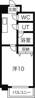 セレブランド堀田駅前【8階】の間取り