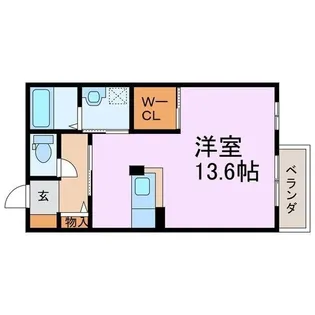 グレイス港町【2階】の間取り