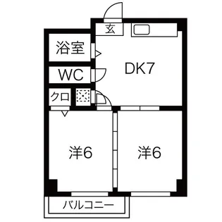 明治第3ビル【5階】の間取り