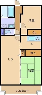 コートアルカディア A棟【3階】の間取り