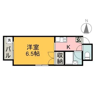 ノアール築地【7階】の間取り
